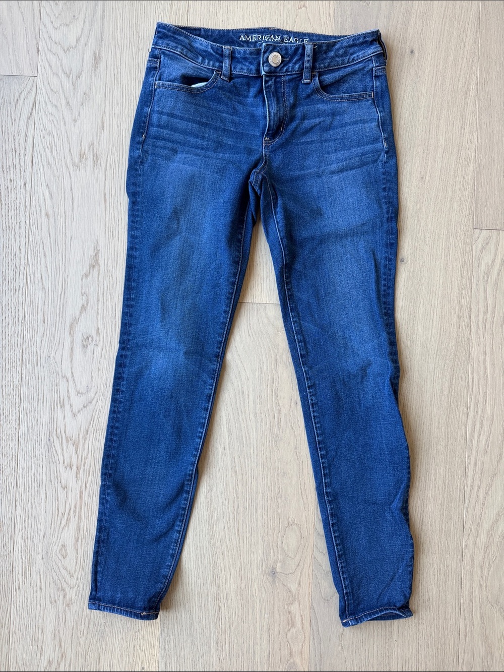 American Eagle Outfitters Denim X4 Super Super Stretch Jegging Women’s 8 Long